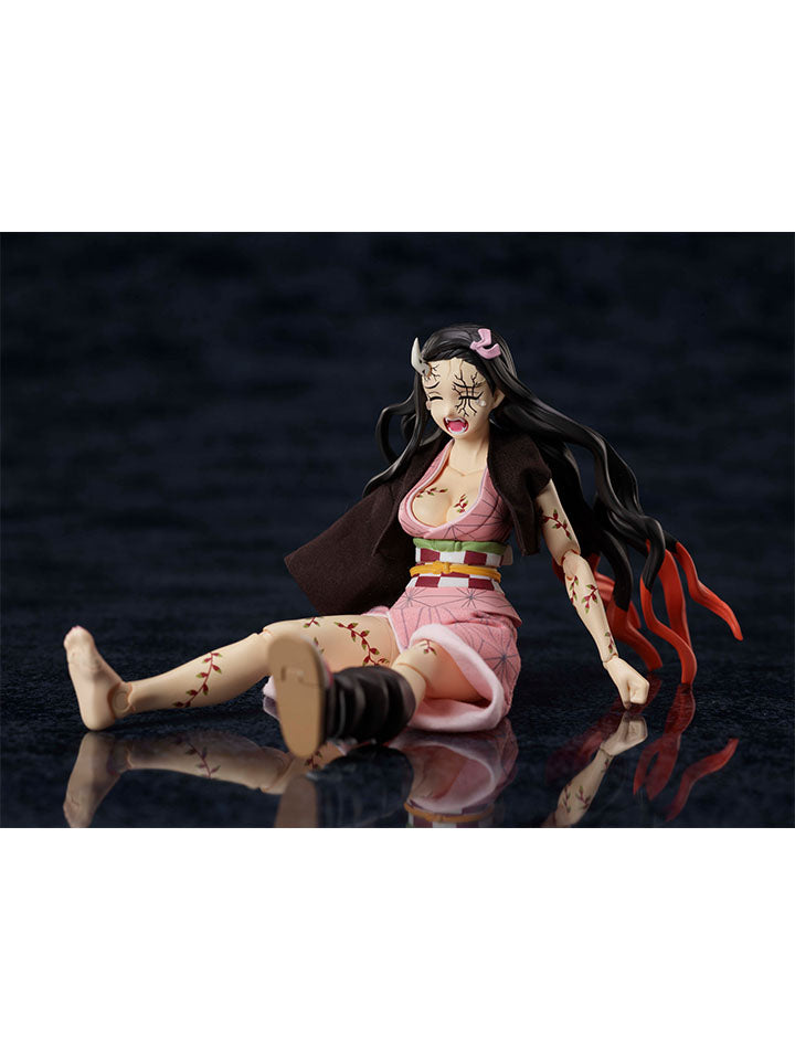 BUZZmod. Demon Slayer: Kimetsu no Yaiba, Nezuko Kamado (Demon Advancing Ver.) 1/12 Scale Action Figure Toys & Hobbies Aniplex of America