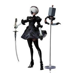 BUZZmod. NieR: Automata, Ver 1.1a 2B 1/12 Scale Action Figure Toys & Hobbies Aniplex of America