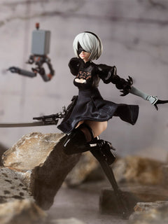 BUZZmod. NieR: Automata, Ver 1.1a 2B 1/12 Scale Action Figure Toys & Hobbies Aniplex of America