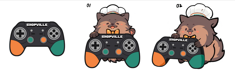 Noms Cafe x Shopville Exclusive Acrylic Limited Edition Toast Gaming Keychain [001] Keychains Shopville   