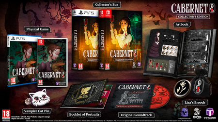 Cabernet - Collector's Edition [PlayStation 5] PlayStation 5 Video Game Tesura Games