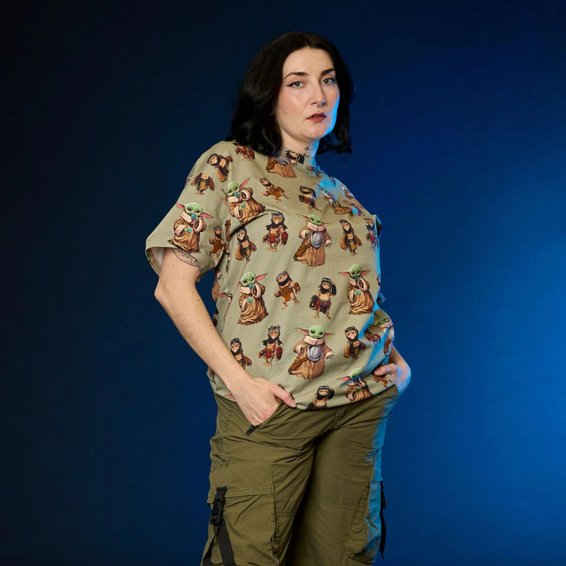 Cakeworthy: Star Wars - Grogu AOP T-Shirt 2XL