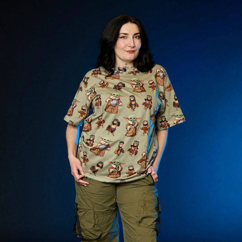 Cakeworthy: Star Wars - Grogu AOP T-Shirt M