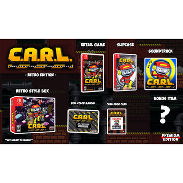 CARL (Retro) - Premium Edition Games #9 [Nintendo Switch] Nintendo Switch Video Game Premium Edition Games   