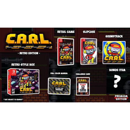 CARL (Retro) - Premium Edition Games #9 [Nintendo Switch] Nintendo Switch Video Game Premium Edition Games   