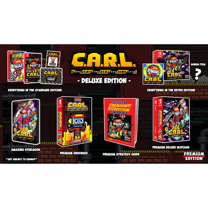 CARL (Deluxe) - Premium Edition Games #9 [Nintendo Switch] Nintendo Switch Video Game Premium Edition Games   