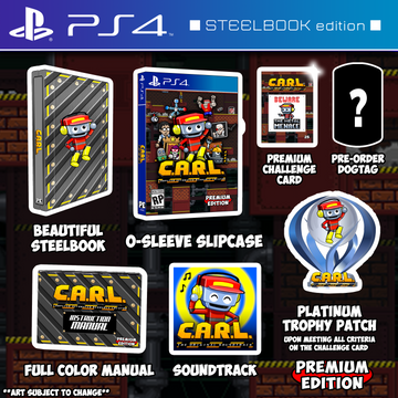 CARL (Steelbook) - Premium Edition Games #9 [PlayStation 4] PlayStation 4 Video Game Premium Edition Games   