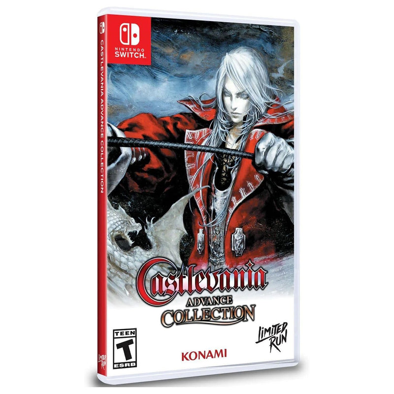 Castlevania Advance Collection - Harmony of Dissonance Cover - Limited Run #198 [Nintendo Switch] Nintendo Switch Video Game Limited Run Games   