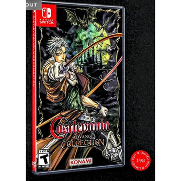 Castlevania Advance Collection - Circle of the Moon Cover - Limited Run #198 [Nintendo Switch] Nintendo Switch Video Game Limited Run Games   