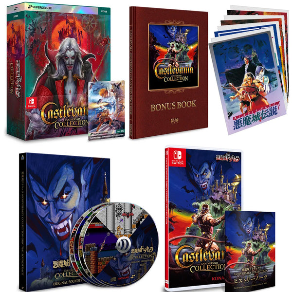 Nintendo Switch Castlevania Anniversary Collection Castlevania Collections Bundle for Nintendo Switch - Nintendo