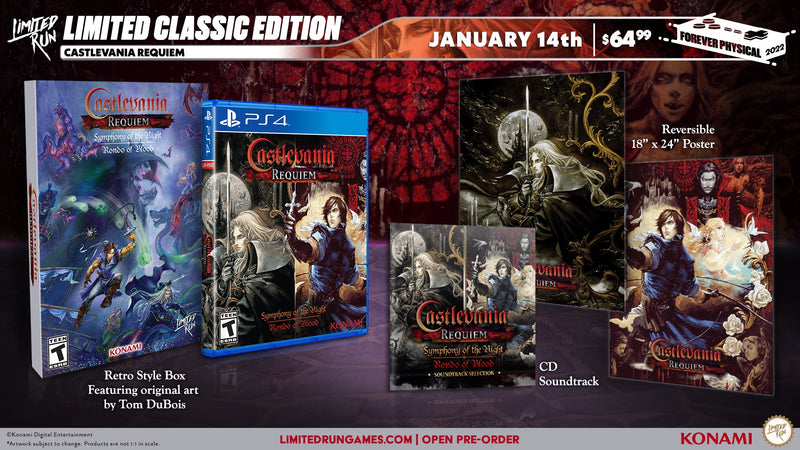 Castlevania Requiem Classic Edition - Limited Run #443 [PlayStation 4] PlayStation 4 Video Game Limited Run Games   