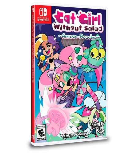 Cat Girl Without Salad: Amuse-Bouche - Limited Run #145 [Nintendo Switch] Nintendo Switch Video Game Limited Run Games   