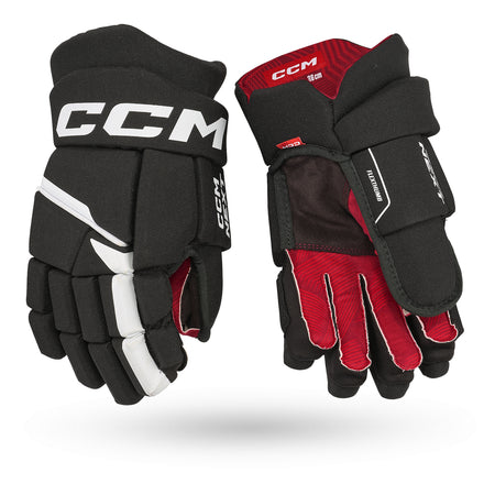 CCM: Next Junior 10" Gloves - Black [Sporting Goods] Sporting Goods CCM