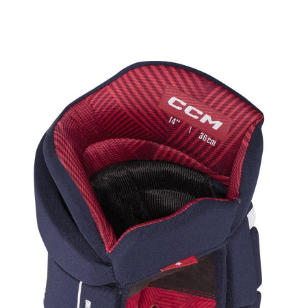 CCM: Next Senior 15" Gloves – Navy [Sporting Goods] Sporting Goods CCM