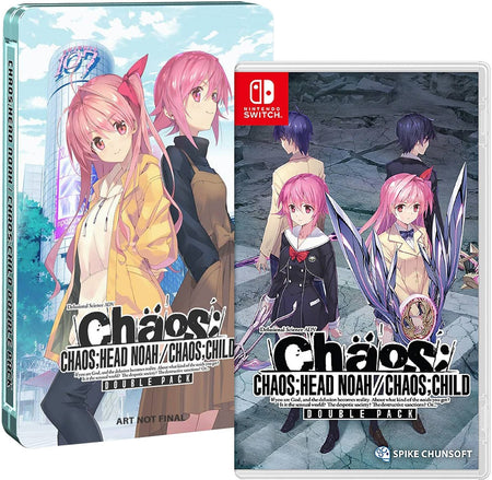 Chaos Head Noah and Chaos Child Double Pack - Steelbook Launch Edition [Nintendo Switch] Nintendo Switch Video Game Spike Chunsoft   