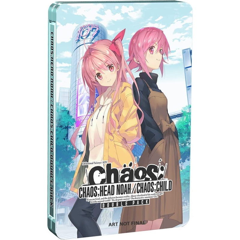 Chaos;Head Noah & Chaos;Child Double Pack - SteelBook Launch Edition [Nintendo Switch] Nintendo Switch Video Game Spike Chunsoft   