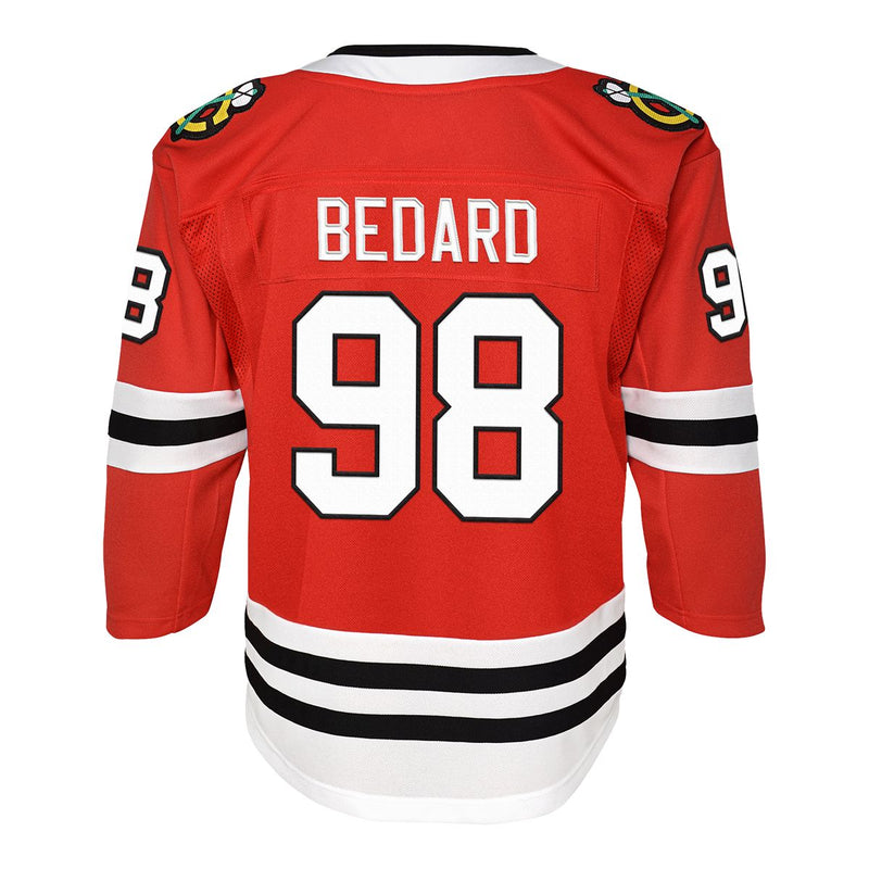 Chicago Blackhawks - Connor Bedard Youth NHL Premier Hockey Jersey [Sporting Goods] Sports & Outdoors NHL Premier   