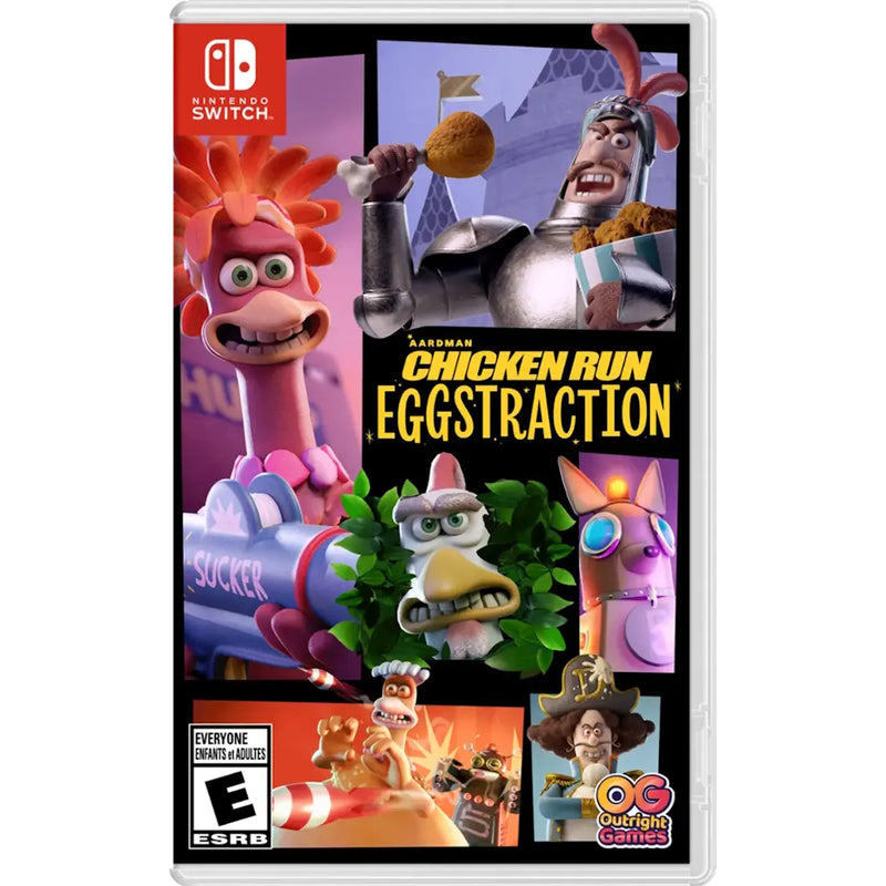 Chicken Run: Eggstraction [Nintendo Switch] Nintendo Switch Video Game Outright Games