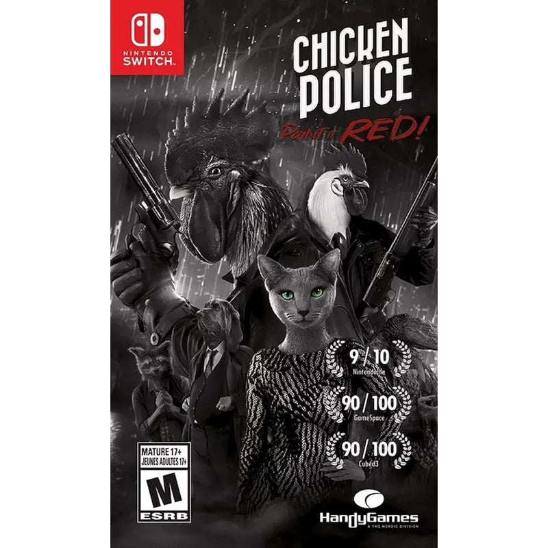 Chicken Police - Paint it RED! [Nintendo Switch] Nintendo Switch Video Game Handy Games   