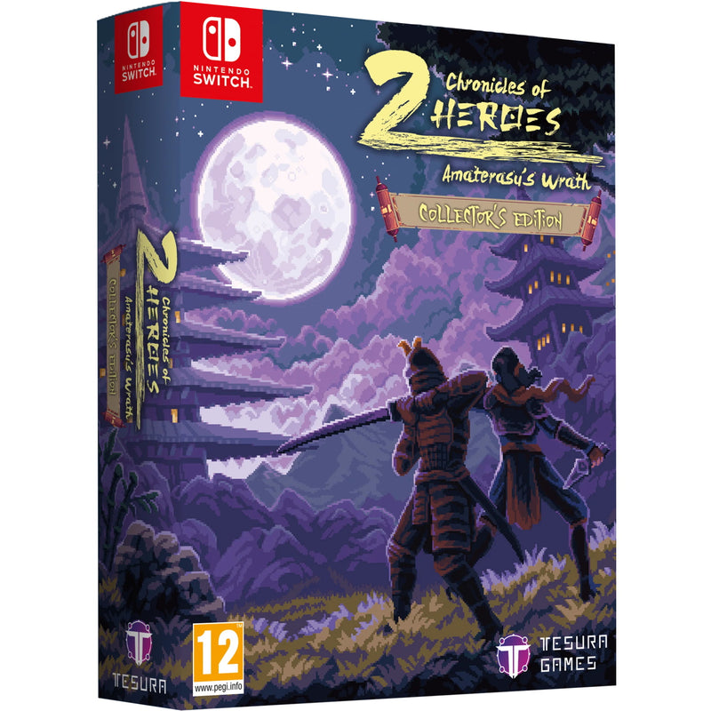 Chronicles of 2 Heroes: Amaterasu's Wrath - Collector's Edition [Nintendo Switch] Nintendo Switch Video Game Tesura Games   