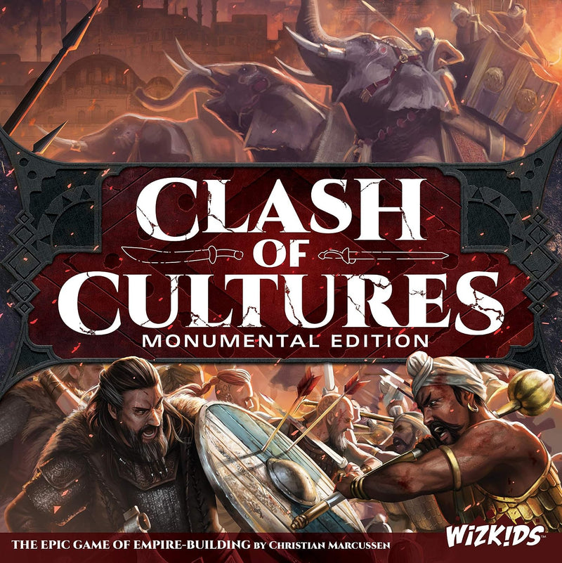 Clash of Cultures: Monumental Edition [Board Game, 2-4 Players] Board Game WizKids   