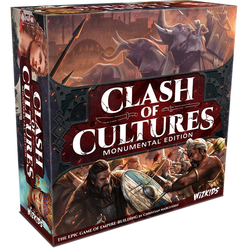 Clash of Cultures: Monumental Edition [Board Game, 2-4 Players] Board Game WizKids   