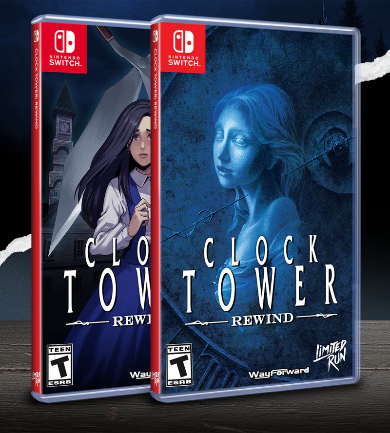 Clock Tower: Rewind - Limited Run Games #243 [Nintendo Switch] Nintendo Switch Video Game Limited Run Games