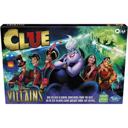 Clue: Disney Villains Edition [Board Game, 3-5 Players] Board Game Hasbro   