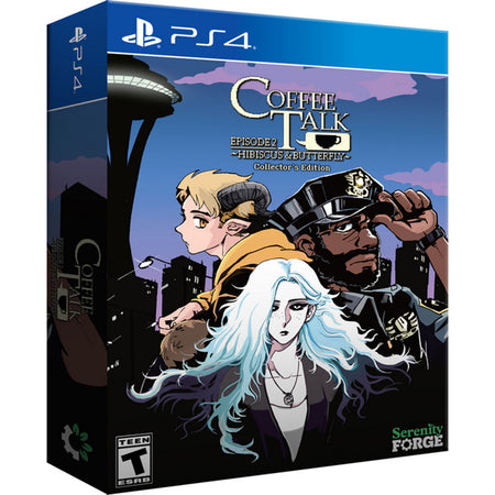 Coffee Talk Episode 2 Hibiscus & Butterfly - Collector's Edition [PlayStation 4] PlayStation 4 Video Game Serenity Forge   