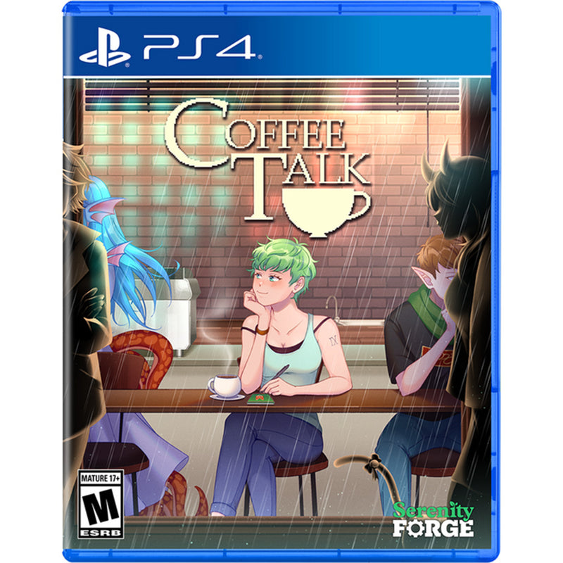 Coffee Talk - Single Shot Edition [PlayStation 4] PlayStation 4 Video Game Serenity Forge   