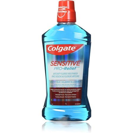 Colgate Sensitive Pro Relief Soothing Fresh Mint Alcohol Free Mouthwash - 1L [Personal Care] Personal Care Colgate   