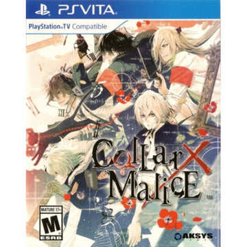 Collar X Malice [Sony Playstation PS Vita] Sony PS Vita Video Game Aksys Games
