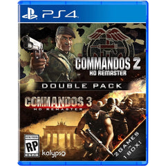 Commandos 2 & 3 - HD Remaster Double Pack [PlayStation 4] PlayStation 4 Video Game Kalypso Media   