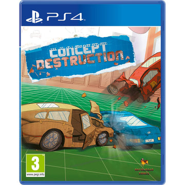 Concept Destruction [Playstation 4] PlayStation 4 Video Game Red Art Games   