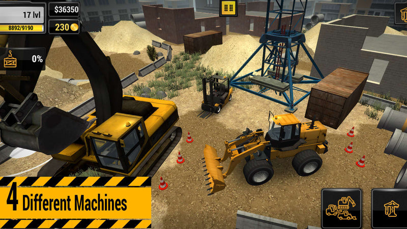 Construction Machines Simulator [Nintendo Switch] Nintendo Switch Video Game Just For Games   