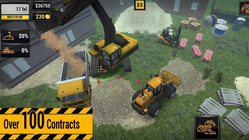 Construction Machines Simulator [Nintendo Switch] Nintendo Switch Video Game Just For Games   