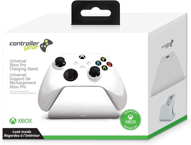 Controller Gear Universal Xbox Pro Charging Stand - Robot White [Xbox One Accessory] Xbox Series X/S Accessory Controller Gear   