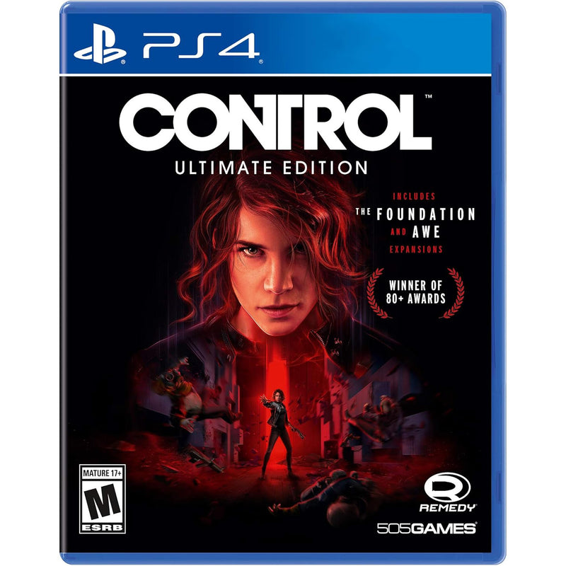 Control - Ultimate Edition [PlayStation 4] PlayStation 4 Video Game 505 Games   