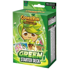 CookieRun Braverse TCG: Brave Beginning 5 Starter Deck Set: Red, Yellow, Green, and Purple Card Game Devsisters
