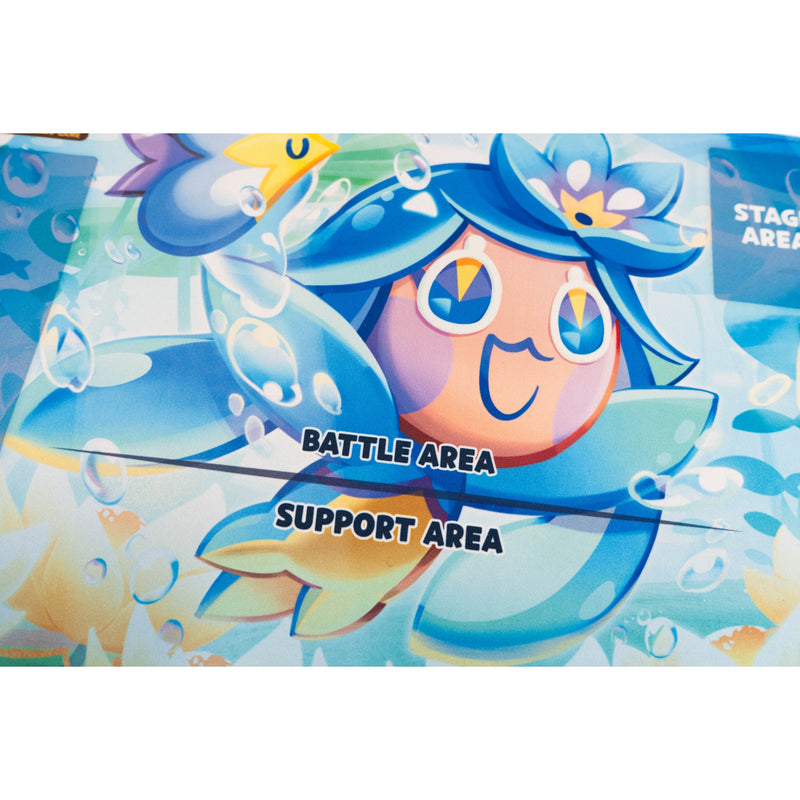 CookieRun Braverse TCG: Pond Dino Cookie Prerelease Limited Playmat Card Game Accessories Devsisters