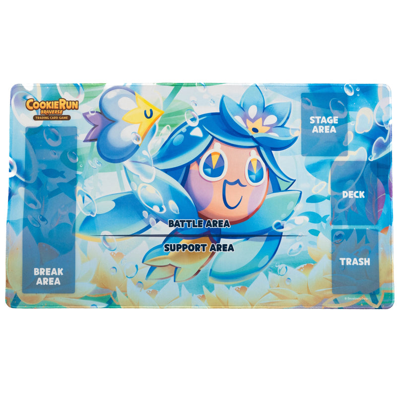 CookieRun Braverse TCG: Pond Dino Cookie Prerelease Limited Playmat Card Game Accessories Devsisters