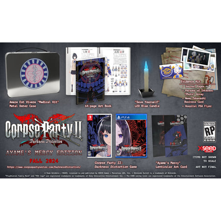 Corpse Party 2: Darkness Distortion - Ayame's Mercy Limited Edition [Nintendo Switch] Nintendo Switch Video Game XSEED Games   