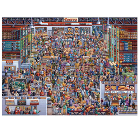 Eric Dowdle: Costco Wholesale Exclusive Jigsaw Puzzle (1000 pieces) Board Game Dowdle   