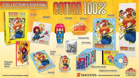 Cotton 100% - Collector's Edition [Nintendo Switch] Nintendo Switch Video Game Strictly Limited Games   