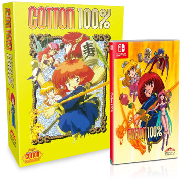 Cotton 100% - Collector's Edition [Nintendo Switch] Nintendo Switch Video Game Strictly Limited Games   