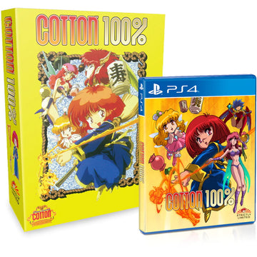 Cotton 100% - Collector's Edition [PlayStation 4] PlayStation 4 Video Game Strictly Limited Games   