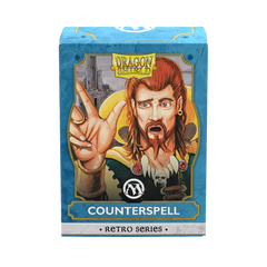 Dragon Shield Sleeves: Magic: The Gathering TCG: Retro Series Brushed Art [Counterspell] - 100 Standard Size Sleeves Card Game Dragon Shield