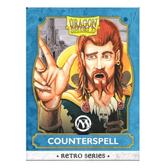 Dragon Shield Sleeves: Magic: The Gathering TCG: Retro Series Brushed Art [Counterspell] - 100 Standard Size Sleeves