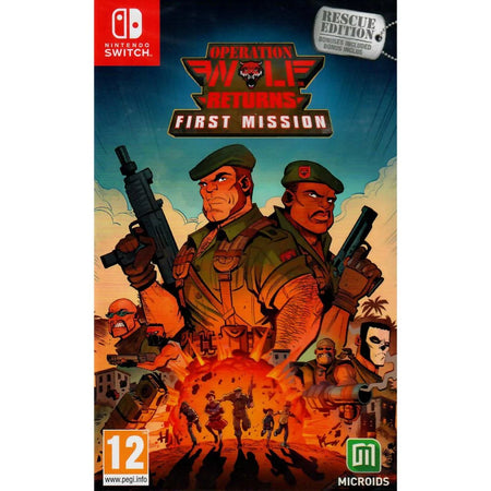 Operation Wolf Returns: First Mission - Rescue Edition [Nintendo Switch] Nintendo Switch Video Game Microids   