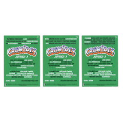 2025 Philly Craniacs 3 Card Dinner Promo Series Bundle (P7, P8, P9) Card Game Craniacs